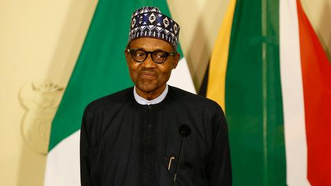 Nigeria's Buhari urges protection for foreigners in South Africa summit