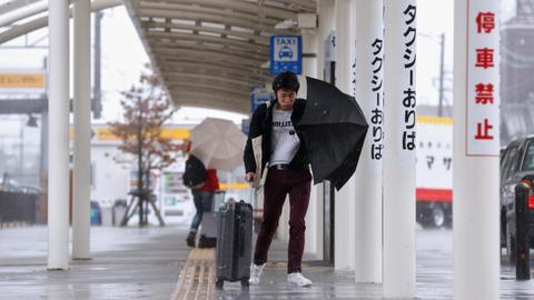 Power outages, evacuations as Typhoon Hagibis takes aim at Japan