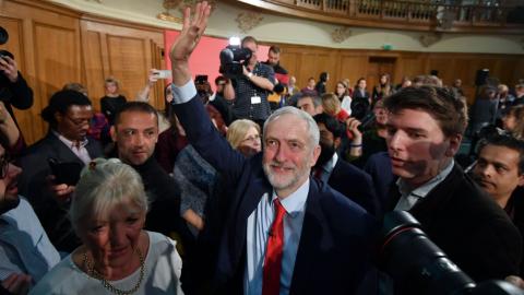 Britain's main opposition gears up for June 8 elections