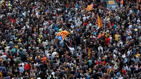 Spanish PM under pressure over Catalan protests