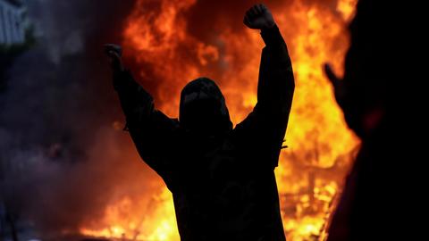 In pictures: Protests and uprisings across the world this weekend