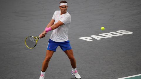 Nadal beats Wawrinka again to reach Paris Masters quarters