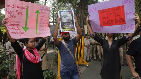 India's shift to the Hindu-right spills into one of its top universities