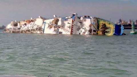 Ship with 14,600 sheep aboard capsizes off Romania