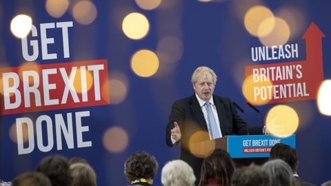 UK PM Johnson on course to win majority of 68 - YouGov model