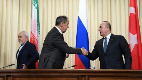 Turkey, Russia, Iran sign deal on de-escalation zones in Syria