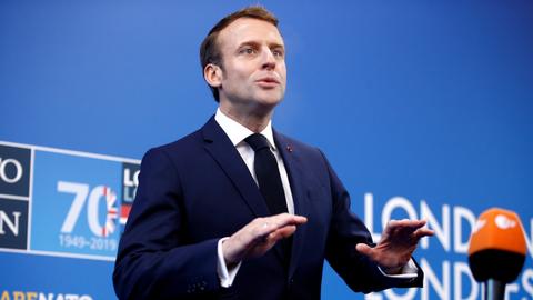 Macron’s war of words at NATO