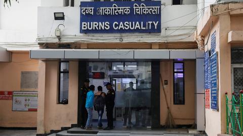 Indian woman who alleged gang-rape dies after burn attack