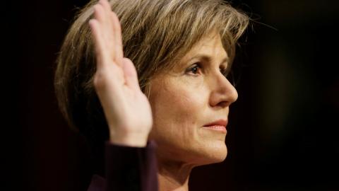 Yates testifies White House was warned Flynn was a blackmail risk 
