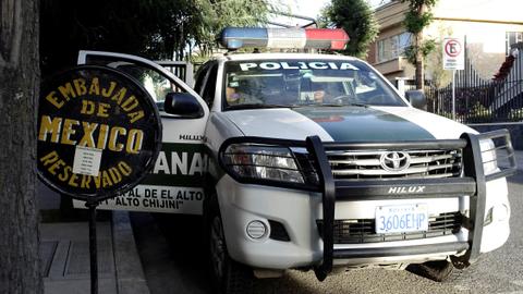 Mexico says Bolivia harassing its diplomats in La Paz
