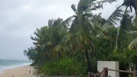 One dead, more than 2,500 evacuated as Cyclone Sarai lashes Fiji