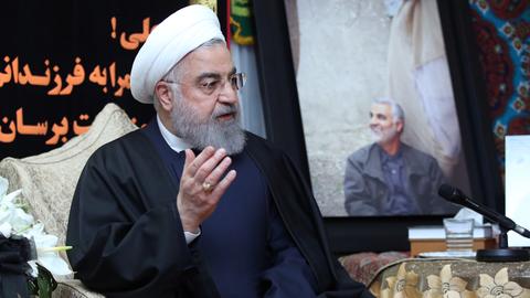Iran's president says downing of Ukrainian plane an 'unforgivable error'