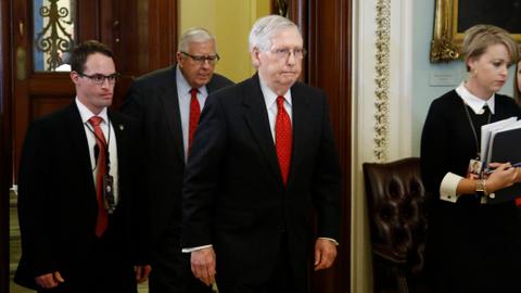 McConnell backs off, suddenly eases impeachment trial limits
