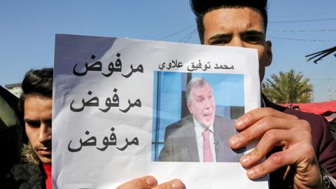 Iraq protesters dig in heels despite new PM-designate