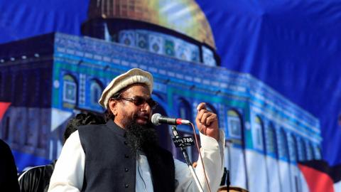Pakistan cleric accused of India attack jailed for militant financing