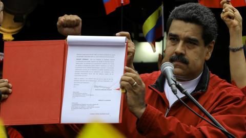 Venezuela leader launches constitution overhaul