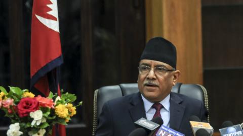 Nepal's Maoist prime minister quits