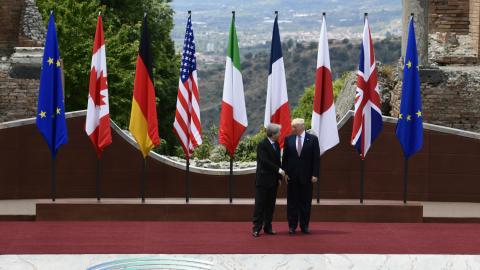 G7 deadlocked on climate, but US position 