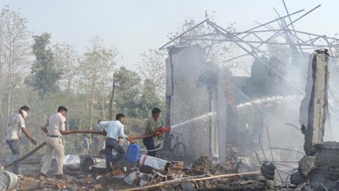 Blast at fireworks factory kills at least 25 in India