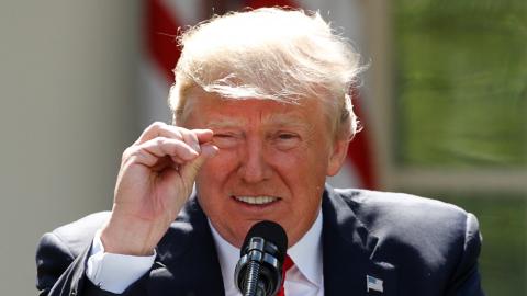 Trump says he's under probe over Russian meddling in US polls