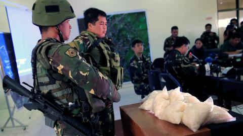 Philippine army seizes drugs worth millions of dollars in Marawi