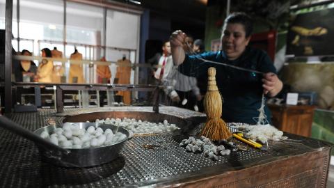Ancient silk trade is alive and well in Turkey's Bursa