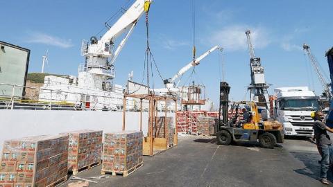 Turkey sends 4,000-ton food shipment to Qatar