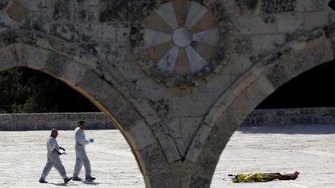 Five killed in shootout near Jerusalem's Al Aqsa Mosque