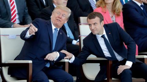 Trump wraps up two-day visit to Paris 