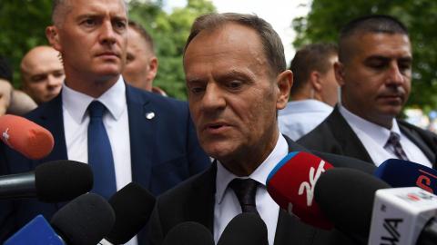 EU president testifies in Polish jet crash probe