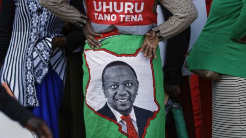 Two detained as tensions rise in Kenya election campaign