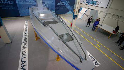 Turkey launches its first armed unmanned marine vehicle prototype