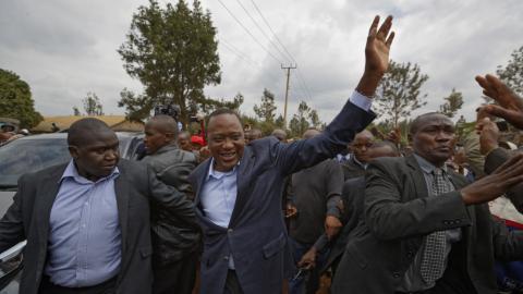 Observers give Kenya vote thumbs up amid pockets of protest