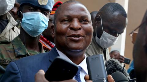 Central African Republic President Touadera wins second term