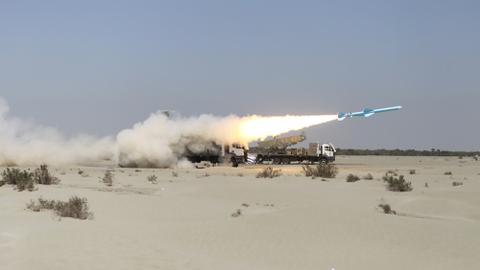 Iran Revolutionary Guard holds ballistic missiles, drones drill