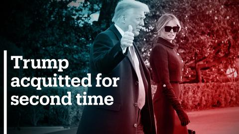 Donald Trump acquitted on charge of inciting US Capitol riot