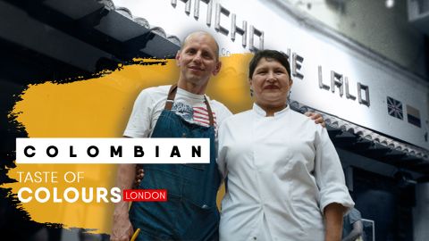 Authentic Colombian food in London | Taste of Colours | E5