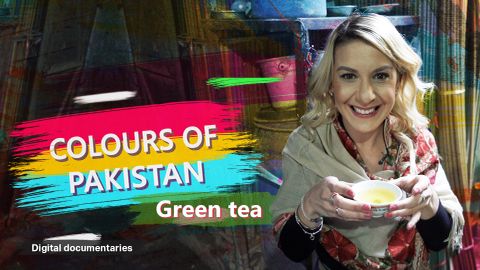 Colours of Pakistan: Green tea