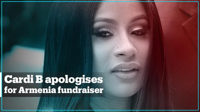Rapper Cardi B apologises for supporting Armenia fundraiser - TRT World