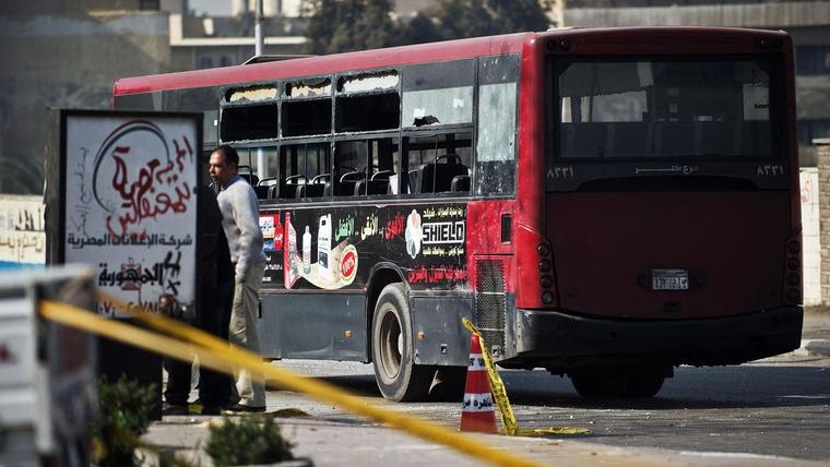 Bus accident in southern Egypt claims more than a dozen of lives