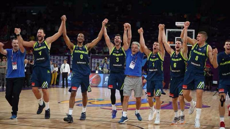 Plakat Basketball Champions 2017 FIBA Euro Basket Slovenia Slowenien 