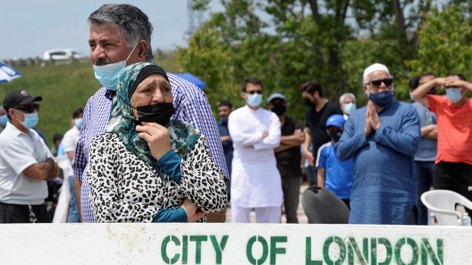 Hundreds attend funeral of Muslim family killed in Canada terror attack