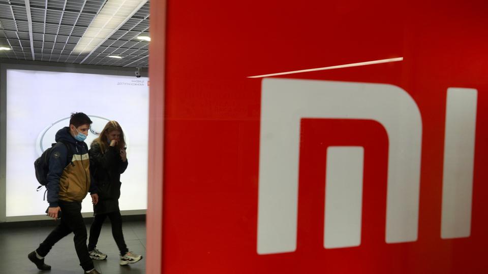 FILE PHOTO: People visit Xiaomi brand's store, amid the outbreak of Covid-19 in Kyiv, Ukraine October 22, 2020..