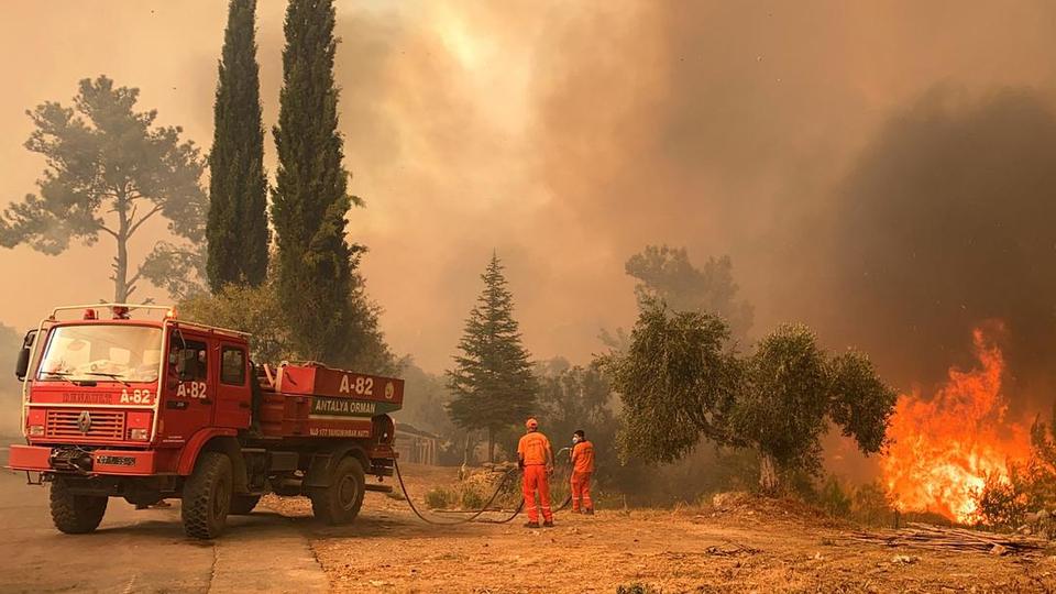Turkey wildfires