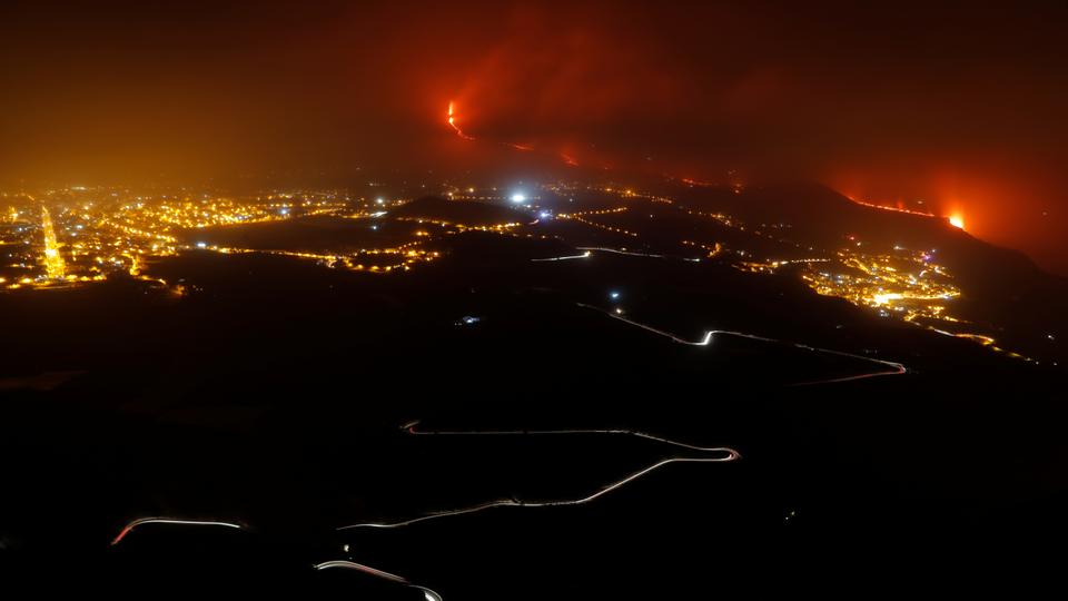 Lava From Canary Island Volcano Reaches Sea Raising Toxic Gas Fears
