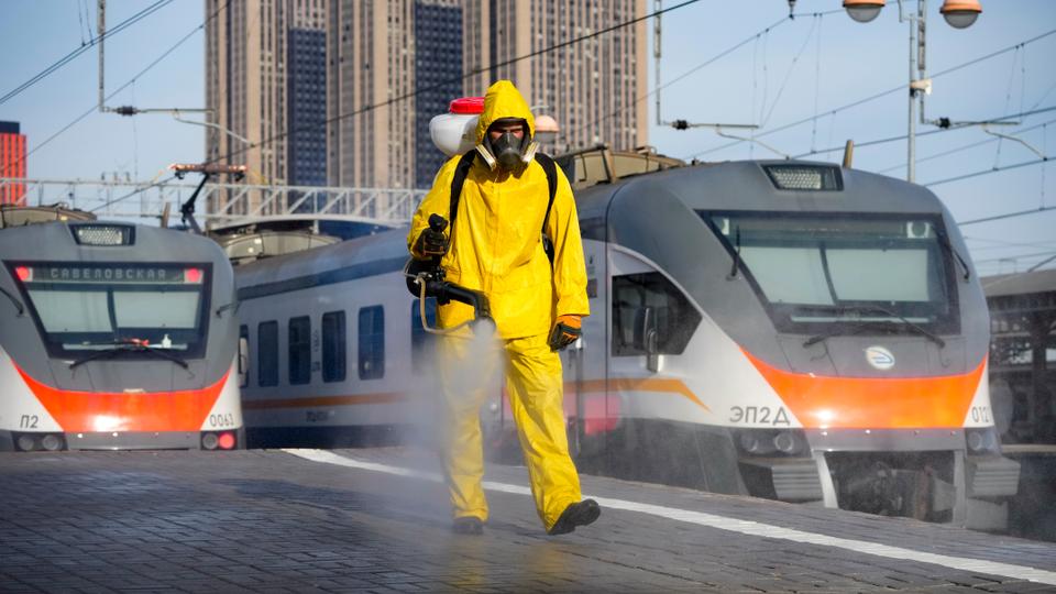 Russia's capital Moscow will reimpose a partial lockdown from October 28 with only essential shops like pharmacies and supermarkets allowed to remain open.