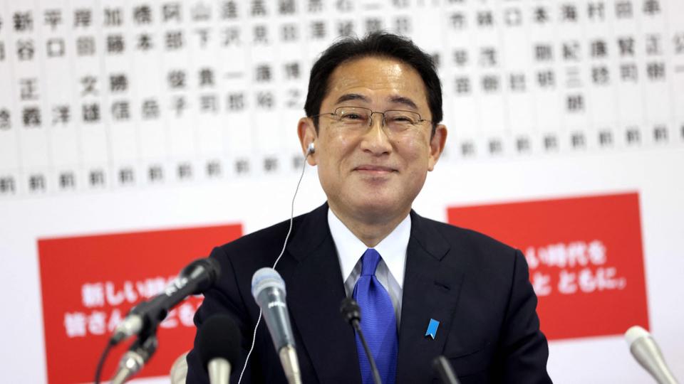 Japanese premier Fumio Kishida said the forecasts based on exit polls showed the public has 