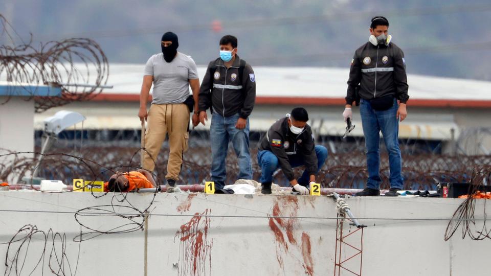Incidents in February and July at various prisons in Ecuador left 79 and 22 people dead, respectively.