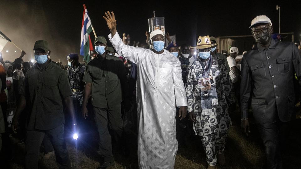 Gambian President Barrow's first term was marked by the coronavirus pandemic.