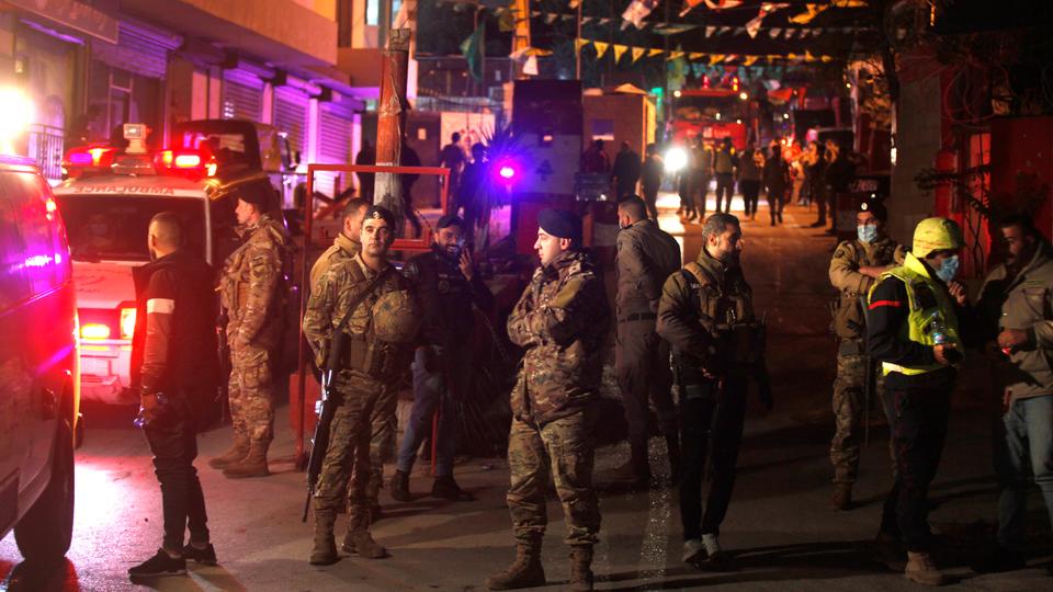 Immediately after the blasts, Lebanese troops deployed around the camp and briefly prevented people from entering or leaving.